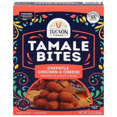 Tucson Tamale Company Chipotle Chicken Cheese 8/10 OZ [UNFI  #3009313]