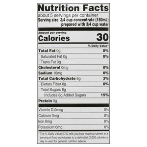 Tazo Herbal Tea Concentrate Caffeine Free Iced Passion 6/32 OZ [UNFI #3006491] [ebt]