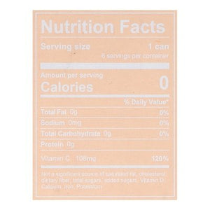 Hop Wtr Sparkling Hop Water Peach Non-Alcoholic 4/6/12 OZ [UNFI #2868107] [ebt] T