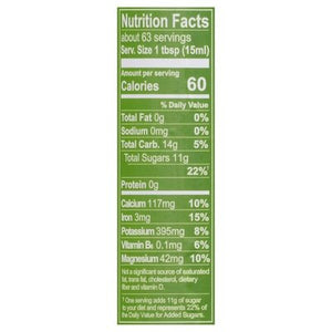 Wholesome Molasses Organic Unsulphured 12/32 OZ [UNFI #452078] [ebt] T
