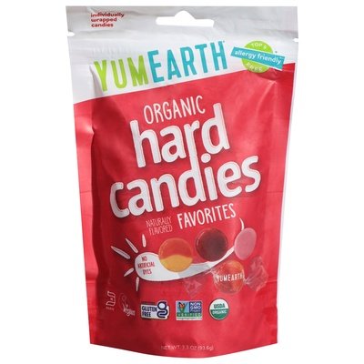 Yumearth Candies Organic Hard 6/3.3 OZ [UNFI #0692756] [ebt] T