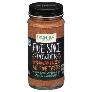 Frontier Nat Prod Co-Op Five Spice Powder Awaken 1.92 OZ [UNFI #0439620] [ebt]