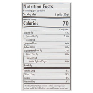 Daiya Cheese Sticks Dairy-Free Cheddar 8/4.65 OZ [UNFI #2325504] [ebt]