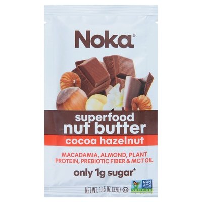 Noka Nut Butter Superfood Cocoa Hazelnut 10/1.15 Z [UNFI #2668200] [ebt]