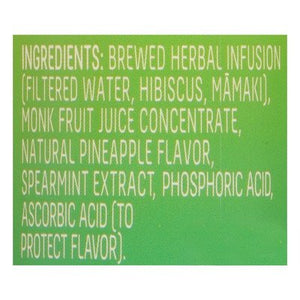 Shaka Tea Herbal Tea Caffeine-Free Pineapple Mint Flavored 12/12 OZ [UNFI #2976876] [ebt]