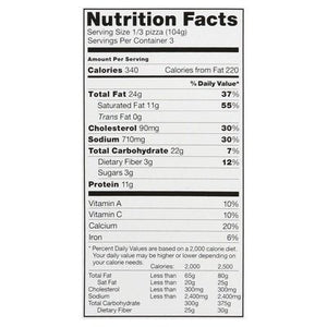 Cplo Cheese Pizza 6/11 OZ [UNFI  #2398824]