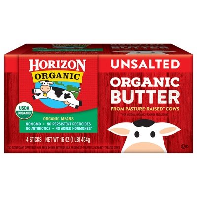 Horizon Butter Organic Unsalted 15/16 OZ [UNFI #2130789] [ebt]