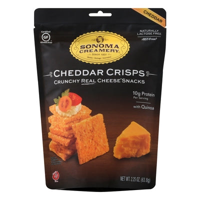 Sonoma Creamery Cheddar Crisps 6/2.25 oz [UNFI #3175296 ] [ebt]