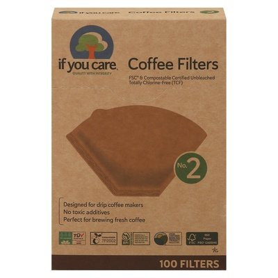If You Care Coffee Filters No. 2 100 Ct [UNFI #0574350] T