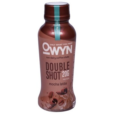 Owyn-Only What You Need Coffee Shake Non-Dairy Double Shot Mocha Latte 12/12 OZ [UNFI #3040649] [ebt]