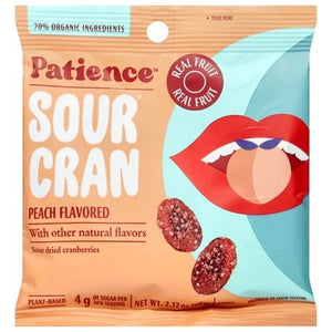 Patience Fruit & Co Sour Cran Peach Flavored 24/2.12 OZ [UNFI #3046315] [ebt] T