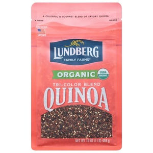 Lundberg Family Farms Quinoa Organic Tri-Color Blend 6/1 LB [UNFI #1727049] [ebt]