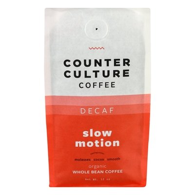 Counter Culture Coffee Coffee Organic Whole Bean Slow Motion Decaf 6/12 OZ [UNFI #2775500] [ebt]