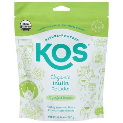 Kos Inulin Powder Organic 6.3 OZ [UNFI #2928752] T