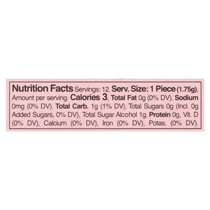 Refresh Gum Gum Plant-Based Sugar Free Raspberry 12/12 CT [UNFI #2934958] [ebt] T