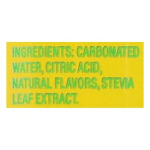 Zevia Soda Zero Sugar Lemon Lime Twist 12/12 OZ [UNFI #2819233] [ebt] T