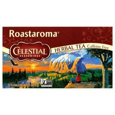 Celestial Seasonings Herbal Tea Caffeine Free Roastaroma Tea Bags 6/20 Bag [UNFI #0630996] [ebt]