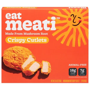 Eat Meati Cutlets Mushroom Root Crispy Animal-Free 8/9.5 OZ  [UNFI #3081247]