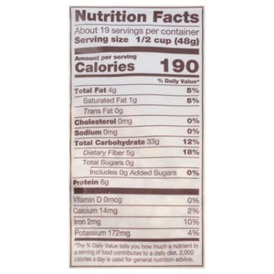 Bobs Red Mill Rolled Oats Whole Grain Old Fashioned 4/32 OZ [UNFI #2270205] [ebt]