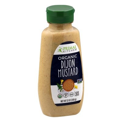 Primal Kitchen Mustard Dijon Organic 6/12 OZ [UNFI #2613453] [ebt]