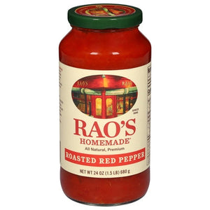 Raos Sauce Roasted Red Pepper 12/24 oz [UNFI #3034949 ] [ebt]