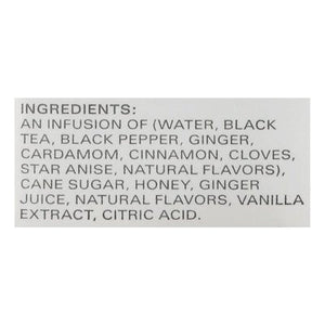 Tazo Black Tea Concentrate Skinny Chai Latte 6/32 OZ [UNFI #2486298] [ebt]