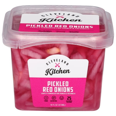 Cleveland Kitchen Pickled Red Onions 6/16 oz [UNFI #3123106 ] [ebt]