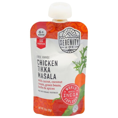 Serenity Kids Chicken Tikka Masala 6+ Months 6/3.5 oz [UNFI-CARLISLE #3049798 ] [ebt]