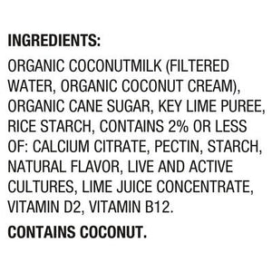 So Delicious Yogurt Alternative Coconutmilk Key Lime 12/5.3 OZ [UNFI #2310258] [ebt]