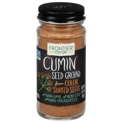 Frontier Nat Prod Co-Op Cumin Seed Ground 1.87 OZ [UNFI #0335265] [ebt]