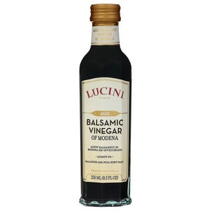 Lucini Italia Balsamic Vinegar Of Modena Aged 6/8.5 OZ [UNFI #255315] [ebt]