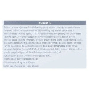 Seventh Generation Dishwasher Detergent Packs Fresh Citrus Scent 15 Packs 6/15 CT [UNFI #2926335] T