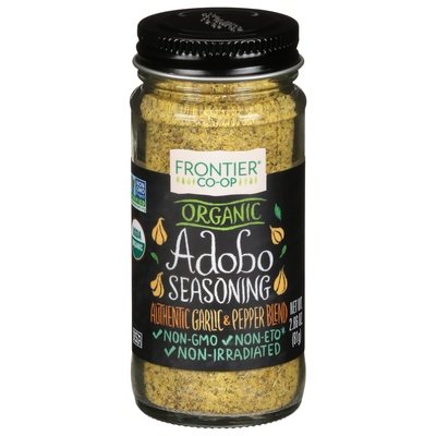 Frontier Nat Prod Co-Op Adobo Seasoning Organic 2.86 OZ [UNFI #0594580] [ebt]