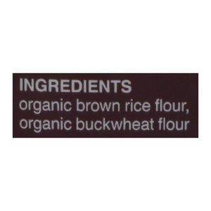 Lotus Foods Rice Noodles Soba Buckwheat & Brown 8/8 OZ [UNFI #2685733] [ebt]