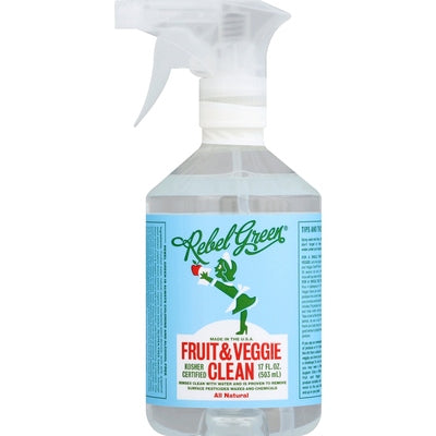 Rebel Green Fruit & Veggie Clean 17 OZ [UNFI #1771765] T