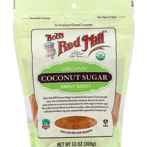 Bobs Red Mill Coconut Sugar Organic 4/13 OZ [UNFI #2688885] [ebt] T