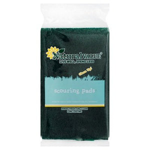 Natural Value Scouring Pads 24/2 Ct [UNFI #0990911] T