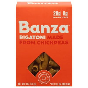 Banza Rigatoni 6/8 OZ [UNFI #2150357] [ebt]