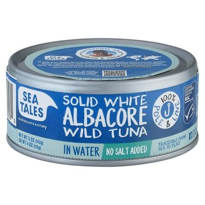 Sea Tales Tuna in Water Albacore Solid White 12/5 OZ [UNFI #2609626] [ebt]
