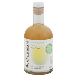 Acid League Living Vinegar Meyer Lemon Honey 6/12.7 OZ [UNFI #3050150] [ebt]
