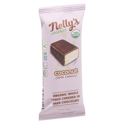 Nellys Organics Bars Coconut 9/1.6 OZ [UNFI #1854314] [ebt]