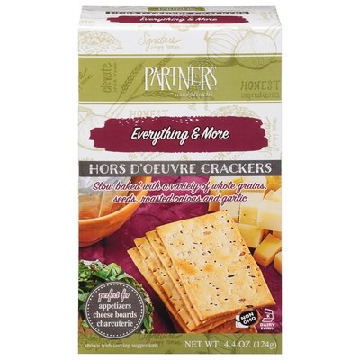 Partners Crackers Everything & More Hors Doeuvre 6/4.4 OZ [UNFI #2870939] [ebt]