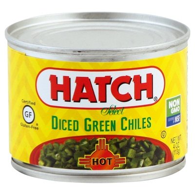 Hatch Chile Green Chiles Hot Dice 24/4 OZ [UNFI #444687] [ebt]