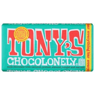 Tonys Chocolonely Chocolate Bar Everything 15/6.35 OZ [UNFI #2838779] [ebt] T