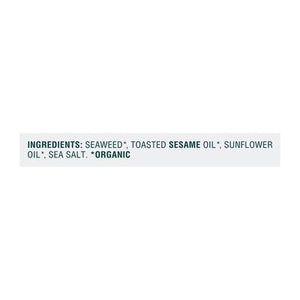 Gimme Seaweed Snacks Roasted Organic Toasted Sesame 12/.35 OZ [UNFI #1189026] [ebt]