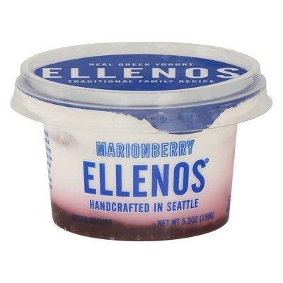 Ellenos Yogurt Greek Marionberry 8/5.3 OZ [UNFI #2653343] [ebt]