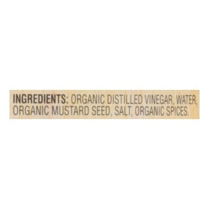 Woodstock Mustard Organic Stone Ground 4/8 Lb [UNFI #0778092] [ebt]