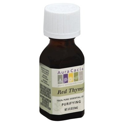 Aura Cacia Essential Oil 100% Pure Red Thyme 1/.5 OZ [UNFI #445767] T