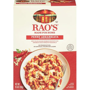 Raos Penne Arrabbiata With Spicy Sausage 8/9.5 oz [UNFI #2827707 ] [ebt]