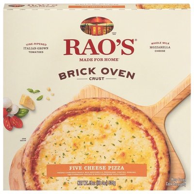 Raos 5 Cheese Brick Oven Pizza 12/19 OZ [UNFI  #2868180]